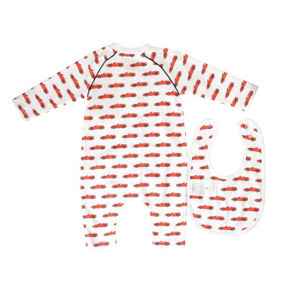 Scuderia Ferrari Pittoriale 100% Cotton Baby Infant Set - Picture 2 of 4